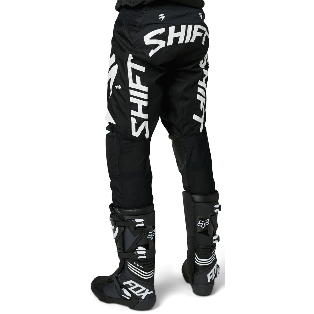 Rokr Pant Black/White combines durability, flexibility, and comfort