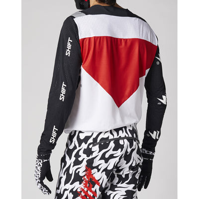 Blue Label Flame Jersey White/Black image 2