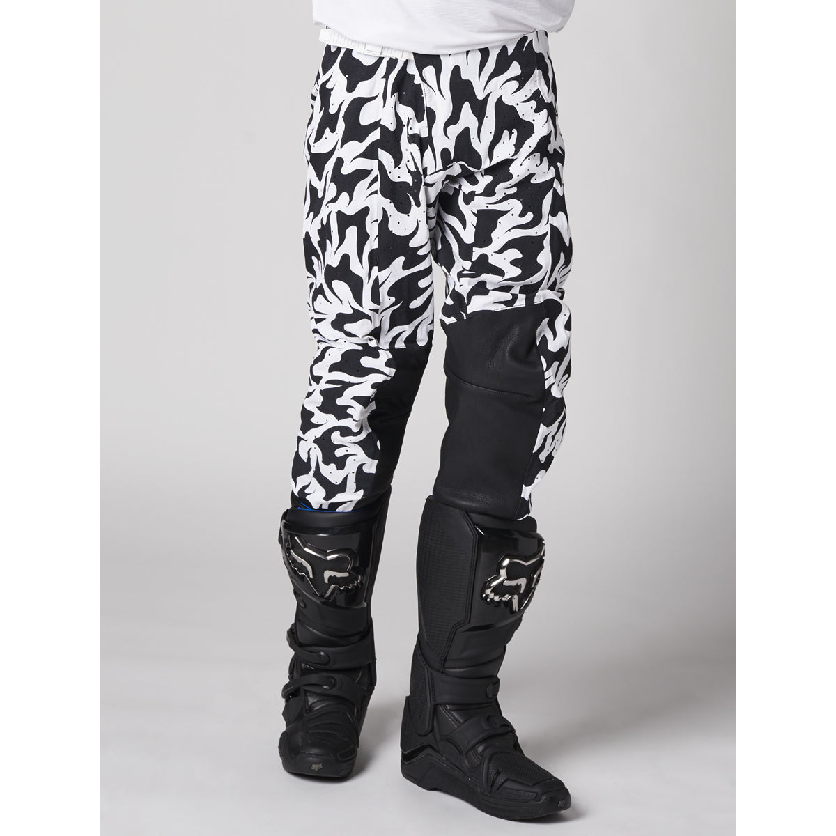 Blue Label Flame Pant WHT/BLK