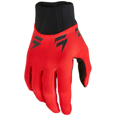 Youth White Label Trac Glove Flo Red image 1