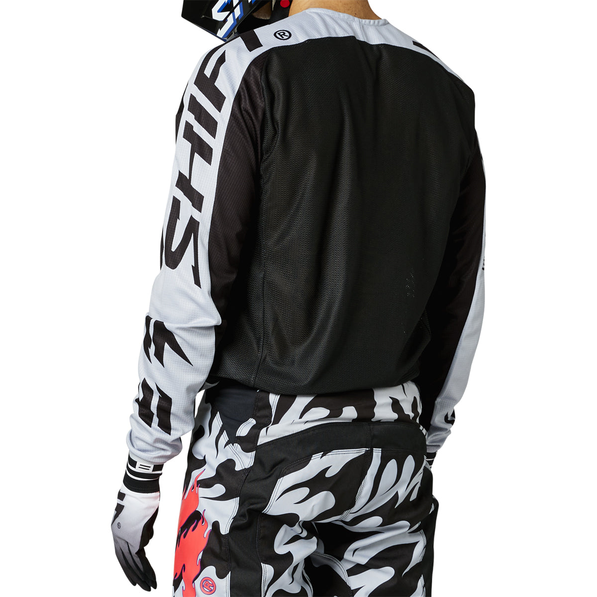 White Label Flame Jersey GRY/PNK