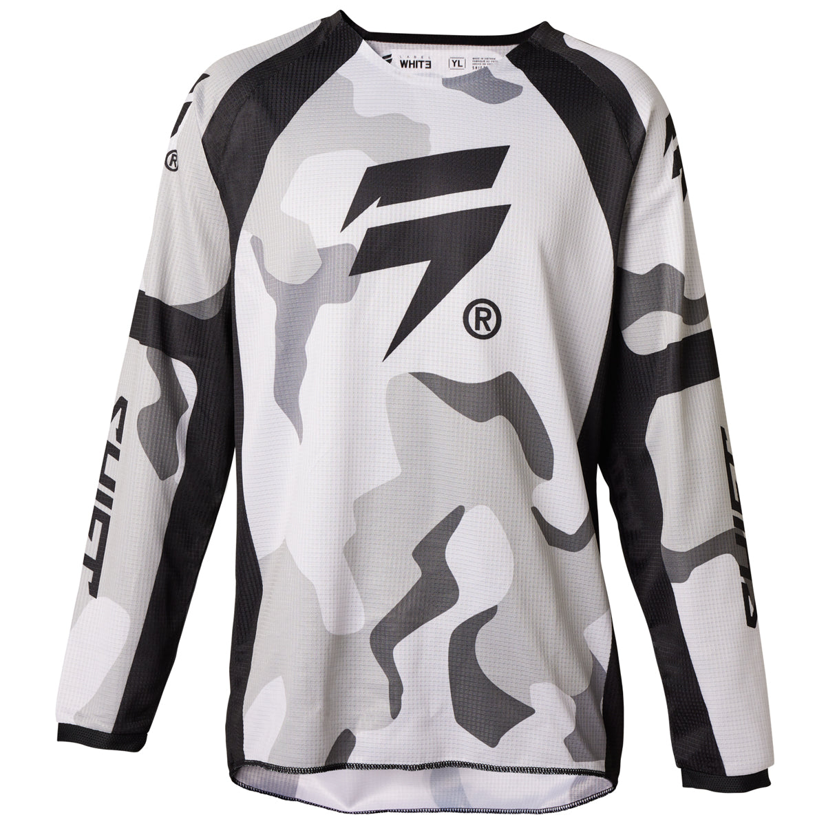 Youth White Label Jersey-Posn Camo White Camo