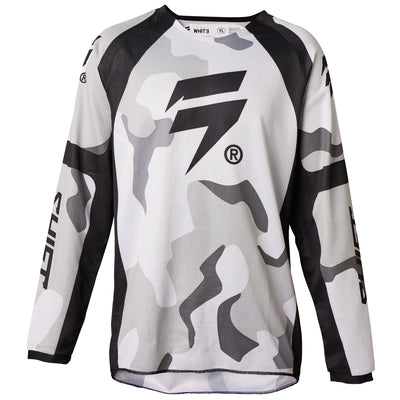 Youth White Label Jersey-Posn Camo White Camo image 1