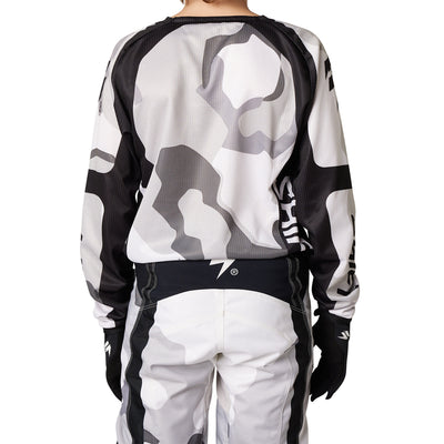 Youth White Label Jersey-Posn Camo White Camo image 2