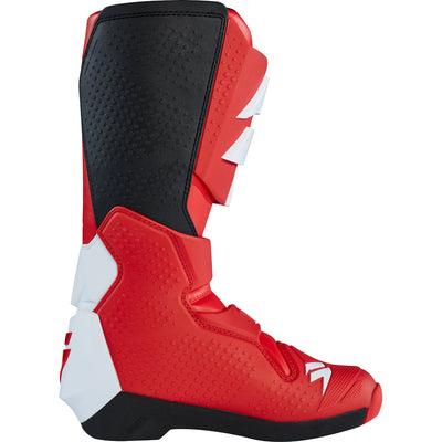 Whit3 Label Boot Red image 3