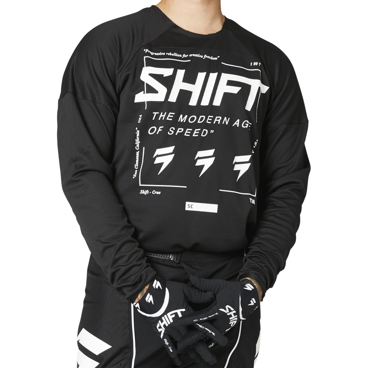 White Label Bliss Jersey Black/White