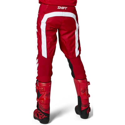 White Label Trac Pant Red image 2