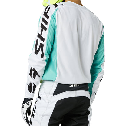 White Label Fade Jersey White/Green